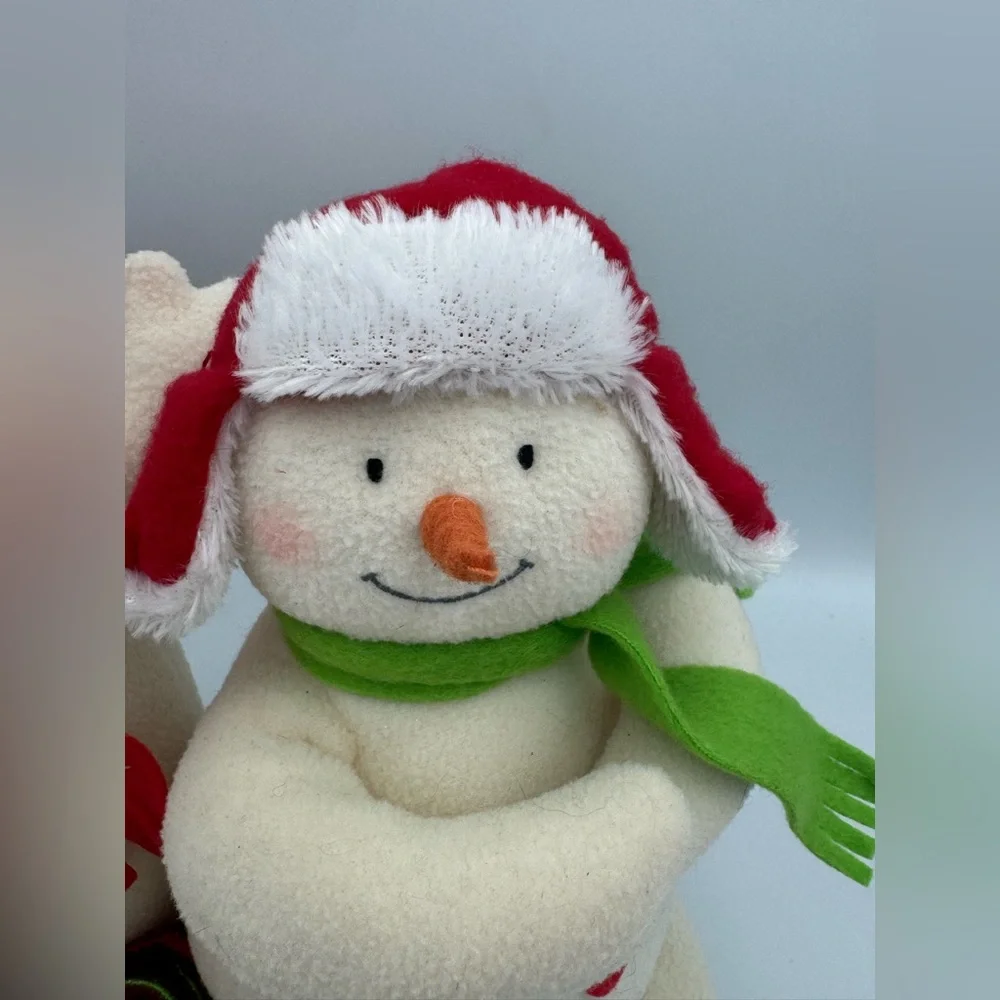 Hallmark Jingle Pals Season's Treatings Singing Dancing Snowmen Plush TESTED EUC